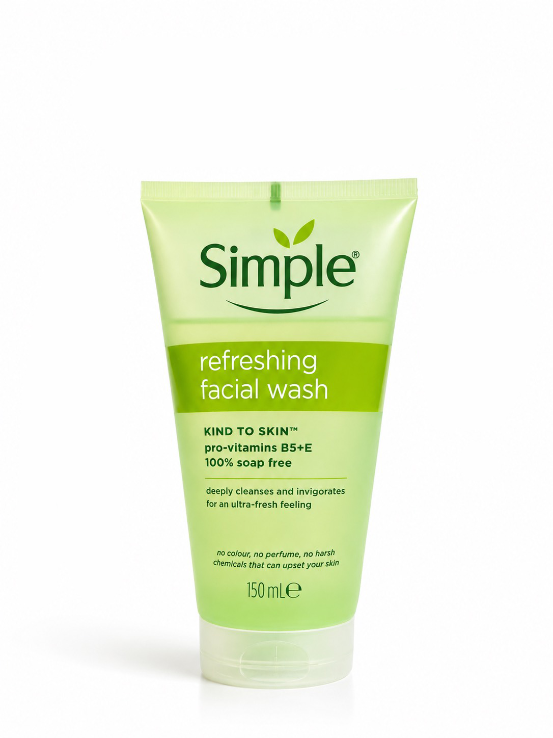 ژل شستوشوی طراوتبخش صورت سیمپل برای پوست حساس – 150ml